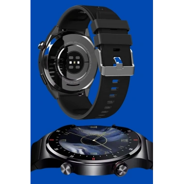 Akıllı Saat Amoled Ekran Bluetooth Bağlantılı Sesli Görüşme Nabız Ölçer