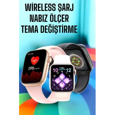 Akıllı Saat Amoled Ekran GPS ve Uyku Takibi Bluetooth Bağlantılı