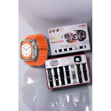 Akıllı Saat Android Ve İOS Uyumlu Arama Cevaplayan Dokunmatik Ekran