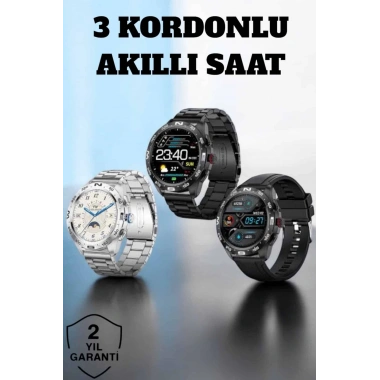 Akıllı Saat Arama Cevaplayan Titreşim Özelliğiyle Bildirim Görebilen