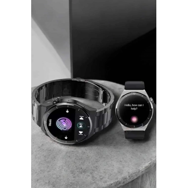 Akıllı Saat Arama Cevaplayan Titreşim Özelliğiyle Bildirim Görebilen