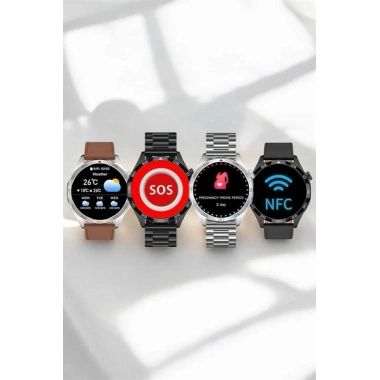 Akıllı Saat Bildirim Görme Sesli Görüşme Çoklu Kordon GPS Takibi