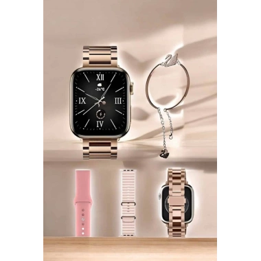 Akıllı Saat Bileklik Hediyeli Uzun Pil Ömrü GPS Takibi