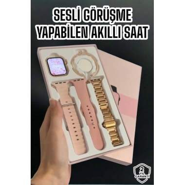 Akıllı Saat Bluetooth Bağlantılı Aksesuar Hediyeli GPS Takibi