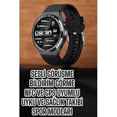 Akıllı Saat Bluetooth Bağlantılı Amoled Ekran Uyku ve Sağlık Takibi