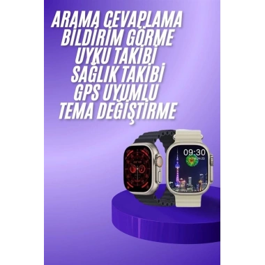 Akıllı Saat Bluetooth Bağlantılı Uyku ve Sağlık Takibi