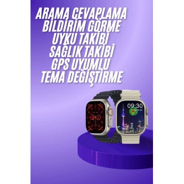 Akıllı Saat Bluetooth Bağlantılı Uyku ve Sağlık Takibi