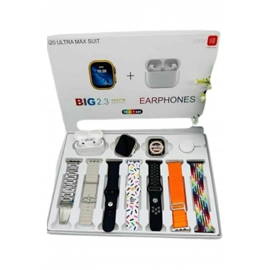 Akıllı Saat Bluetooth Kulaklık Adımsayar Sağlık Takibi Çağrı Cevaplama