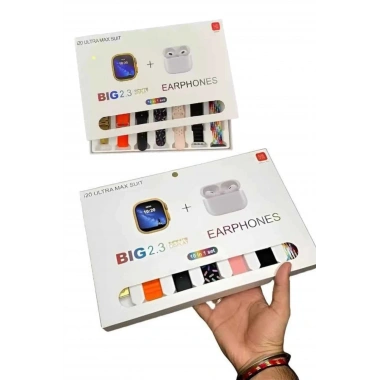 Akıllı Saat Bluetooth Kulaklık Hediyeli Bildirim Görme Sesli Görüşme Çoklu Kordon