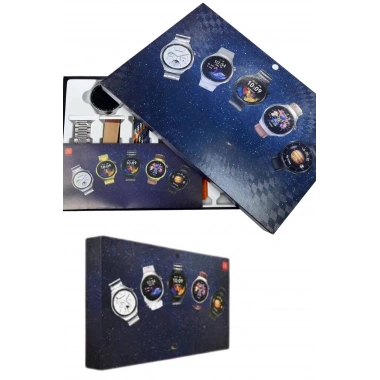 Akıllı Saat Çoklu Kordon Seçenekli Dokunmatik Ekran Nabız Sensörlü