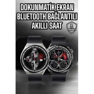 Akıllı Saat Dokunmatik Ekran Sesli Görüşme ve Bildirim Görme Sağlık Takibi