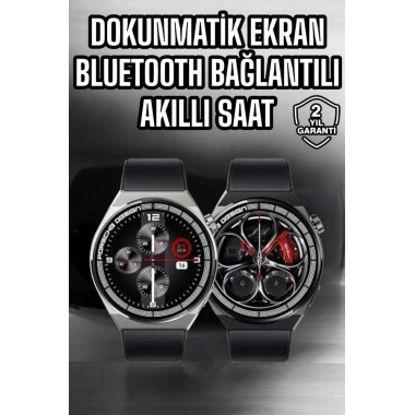 Akıllı Saat Dokunmatik Ekran Sesli Görüşme ve Bildirim Görme Sağlık Takibi