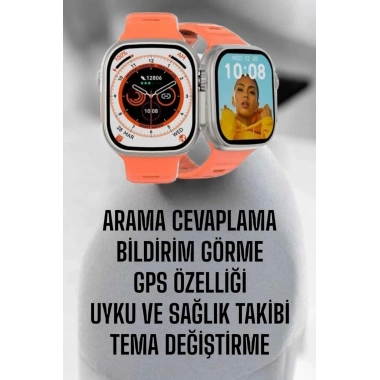 Akıllı Saat GPS, Sağlık Ve Uyku Takibi Arama Cevaplayan Bluetooth Bağlantılı