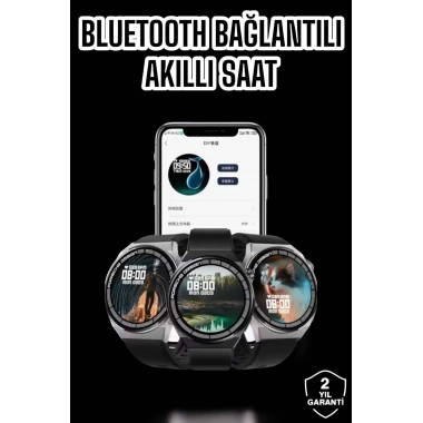 Akıllı Saat GPS VE NFC Özelliği Sesli Görüşme Dokunmstik Ekran