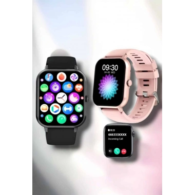 Akıllı Saat iOS ve Android ile Uyumlu Şık ve Çok Fonksiyonlu