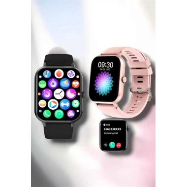 Akıllı Saat iOS ve Android ile Uyumlu Şık ve Çok Fonksiyonlu