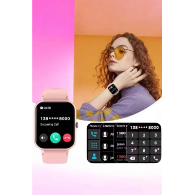 Akıllı Saat iOS ve Android ile Uyumlu Şık ve Çok Fonksiyonlu