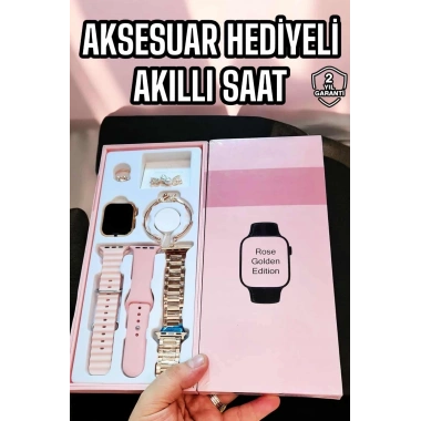 Akıllı Saat Sesli Görüşme Bildirim Görme Uyku ve Sağlık Takibi