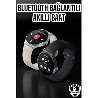 Akıllı Saat Sesli Görüşme Bluetooth Bağlantılı 3 Kordonlu