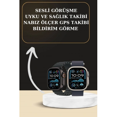 Akıllı Saat Sesli Görüşme Titreşimli GPS Bağlantısı Müzik Dinleme Sosyal Medya Bildirimleri