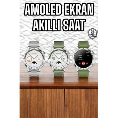 Akıllı Saat Sesli Görüşme Titreşimli Nabız Sensörlü Spor Modları