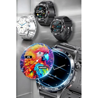 Akıllı Saat Uyku Ve Sağlık Takibi Bildirim Görme Arama Cevaplama