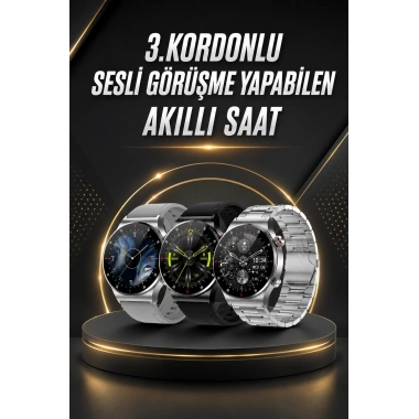 Akıllı Saat Uyku ve Sağlık Takibi NFC Uyumlu Bluetoooth Bağlantılı Android İOS Uyumlu