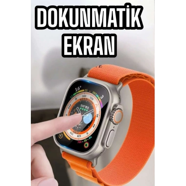 Akıllı Saat Uyku ve Spor Takibi Yeni Nesil Bluetooth Bağlantılı Amoled Ekran