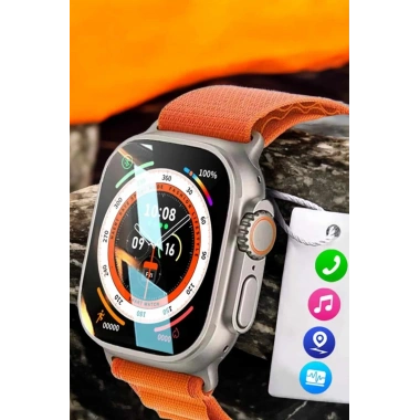 Akıllı Saat Uyku ve Spor Takibi Yeni Nesil Bluetooth Bağlantılı Amoled Ekran