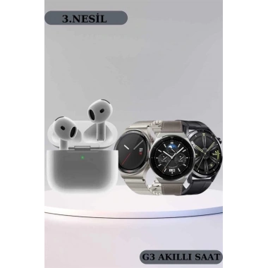 Akıllı Saat ve Kulaklık Seti Bildirim Görme Arama Cevaplama ANC Özelliği