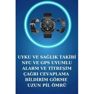 Akıllı Saat ve Kulaklık Seti Bildirim Görme Arama Cevaplama ANC Özelliği