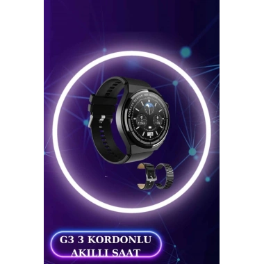 Akıllı Saat ve Kulaklık Seti Dokunmatik Ekran 5.0 Bluetooth Bağlantılı Sesli Görüşme