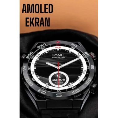 Akıllı Saat Yeni Nesil 2024 Model Metal Kordonlu Bluetooth Bağlantılı