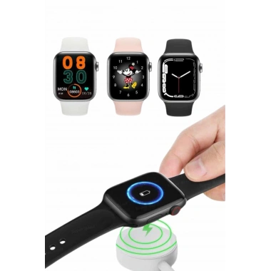 Akıllı Saat Yeni Nesil Android ve İOS Uyumlu Titreşim Modlu Alarm Kronometre