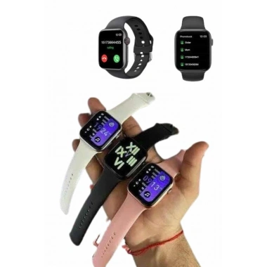 Akıllı Saat Yeni Nesil Android ve İOS Uyumlu Titreşim Modlu Alarm Kronometre