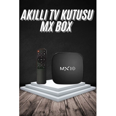 Akıllı TV kutusu Mx Box Android 7.1 TV kutusu 2.4G Wifi