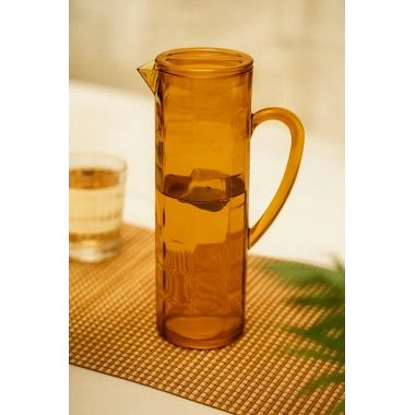 Akrilik Allegra 1,5 Lt Bal Sürahi (Buzdolabı Kapak Rafına Sığar)