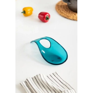 Akrilik Aquamarin Tezgah Üstü Kirli Kaşıklık & Kepçe Altlığı