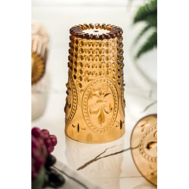 Akrilik Bal Tekli Uzun Bardak & Su Meşrubat Bardağı 750 ml ( Büyük Boy & Cam Değildir )