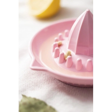 Akrilik Koyu Pembe Limon Sıkacağı Pratik Limon Sıkacağı