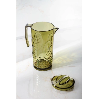 Akrilik Magic 2,3 Lt Koyu Yeşil Sürahi ( Cam Değildir !!! )