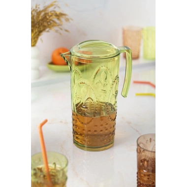 Akrilik Magic 2,3 Lt Yeşil Sürahi ( Cam Değildir !!! )