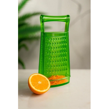 Akrilik Şeffaf El Kesmeyen Hazneli Rende