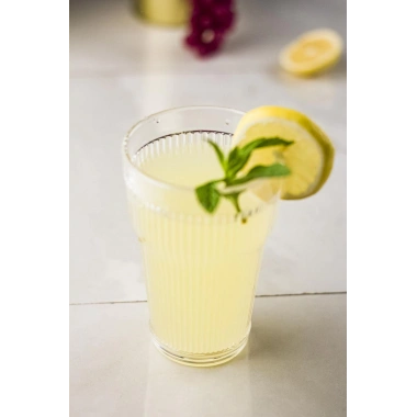 Akrilik Şeffaf Tekli Uzun Bardak & Su Meşrubat Bardağı 400 ml ( Cam Değildir )