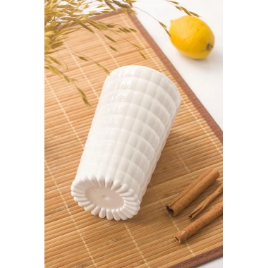 Allegra Beyaz 6’lı Bardak Seti 750 ml Akrilik Malzeme - Cam Değildir Kırılmaya Dayanıklı