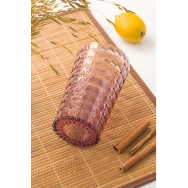 Allegra Mürdüm 6’lı Bardak Seti 750 ml Akrilik Malzeme - Cam Değildir Kırılmaya Dayanıklı