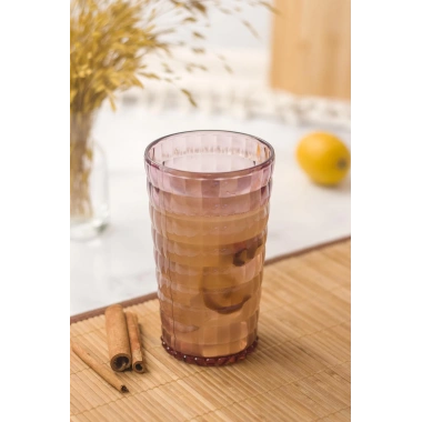 Allegra Mürdüm Bardak - 750 ml Tekli Akrilik Malzeme - Cam Değildir Kırılmaya Dayanıklı