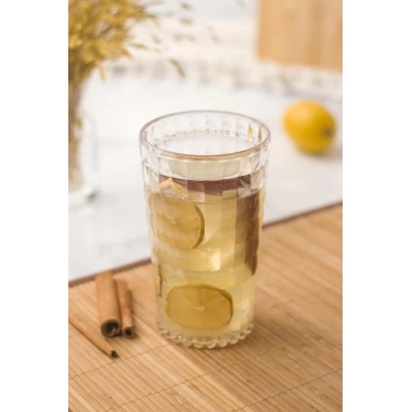 Allegra Şeffaf Bardak - 750 ml Tekli Akrilik Malzeme - Cam Değildir Kırılmaya Dayanıklı