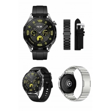 Amoled Ekran 3 Kordonlu Akıllı Saat 5.0 Bluetooth Bağlantılı Android ve İOS Uyumlu