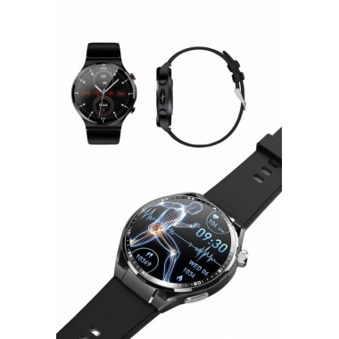 Amoled Ekran Akıllı Saat Üç Kordonlu İOS Android Uyumlu